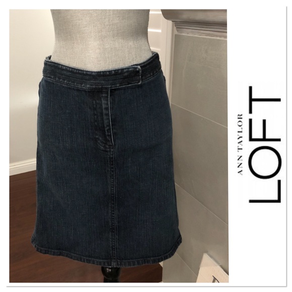 LOFT Dresses & Skirts - Ann Taylor LOFT Jean Skirt
